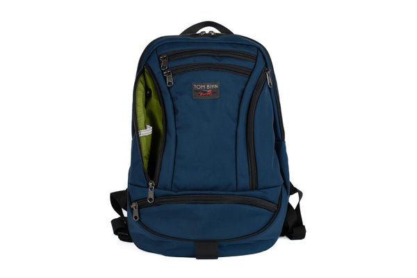 The Synapse 19 in Deep Blue 630 Ballistic with Moss (grey with light grey grid) 210 Cerylon interior.